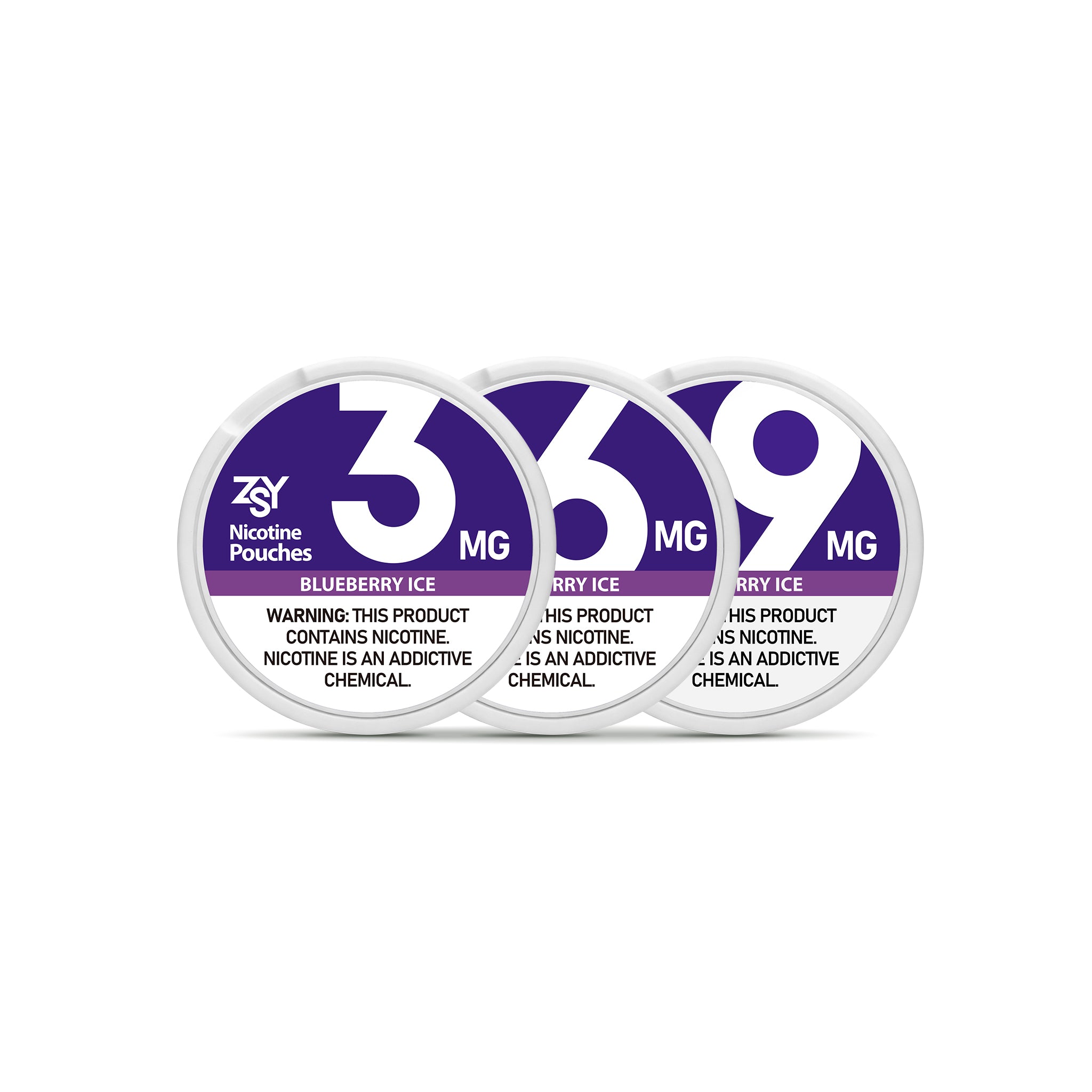 Blueberry Ice Nicotine Pouches