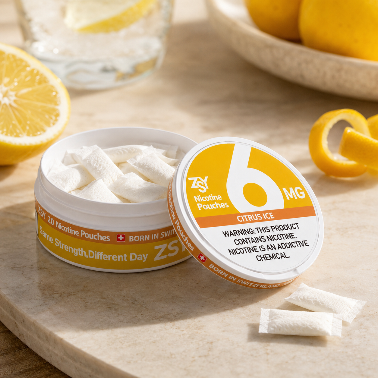 Citrus Ice Nicotine Pouches