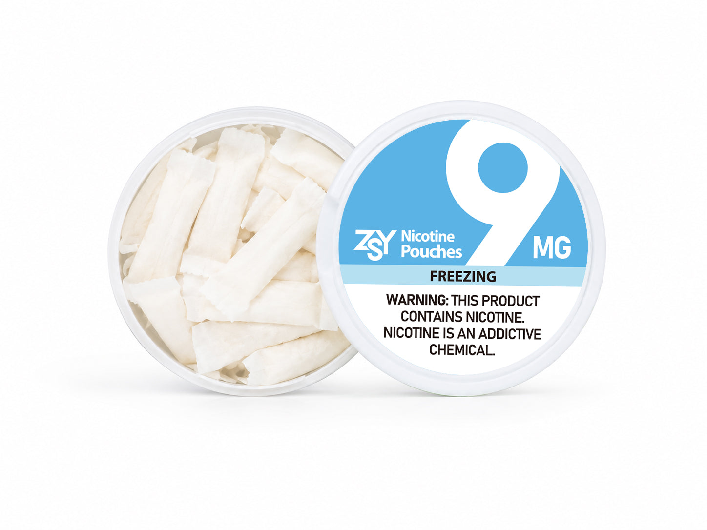 Freezing Nicotine Pouches