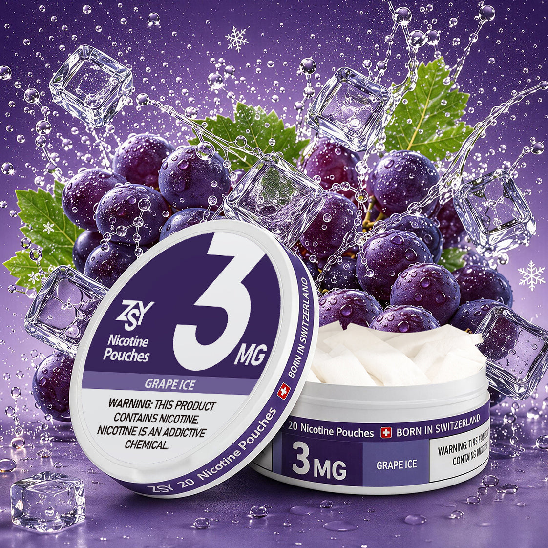 Grape Ice Nicotine Pouches