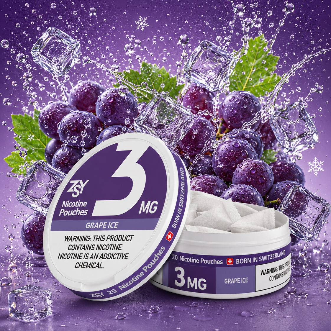 Grape Ice Nicotine Pouches