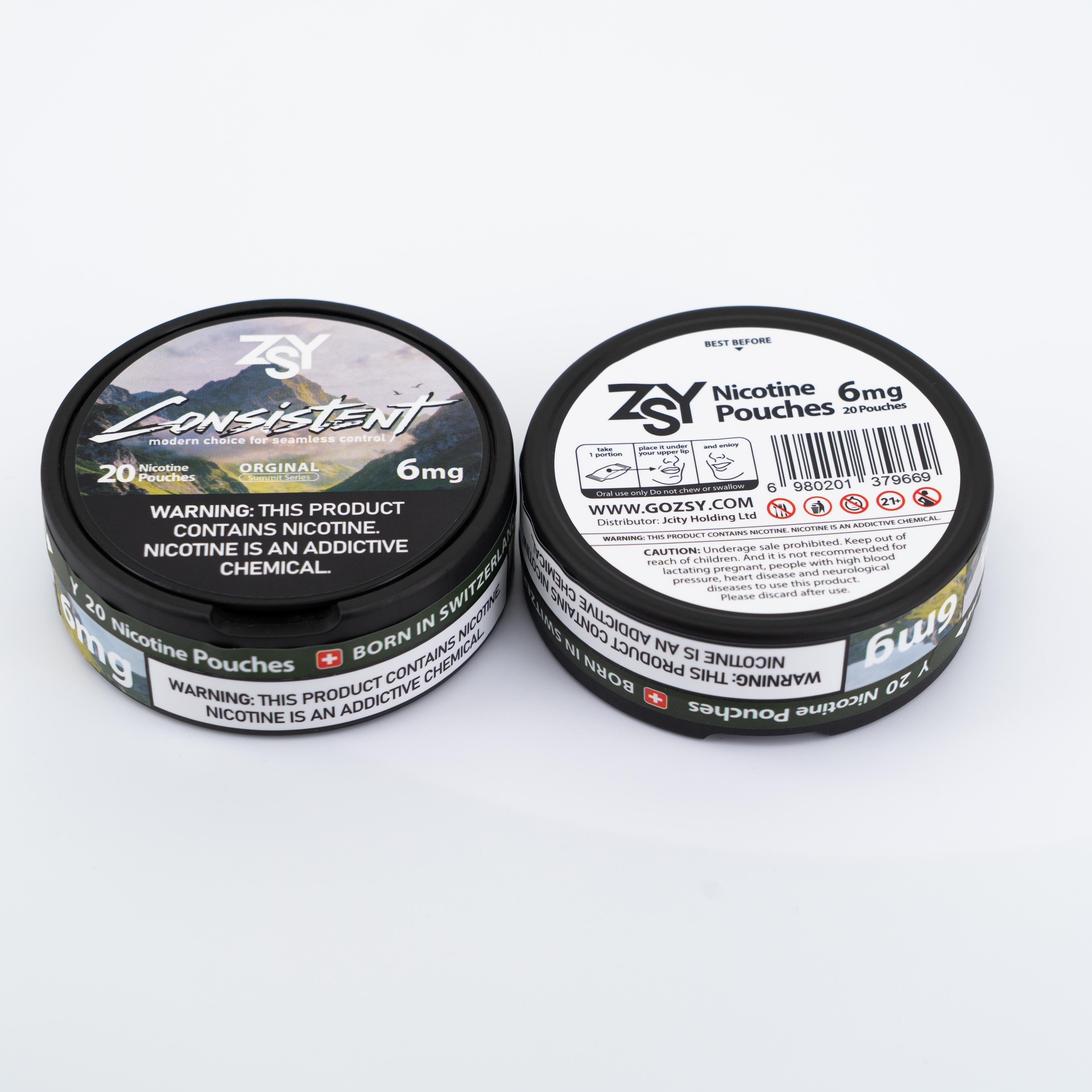 Consistent Original Nicotine Pouches