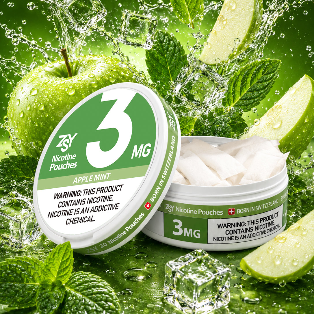 Apple Mint Nicotine Pouches