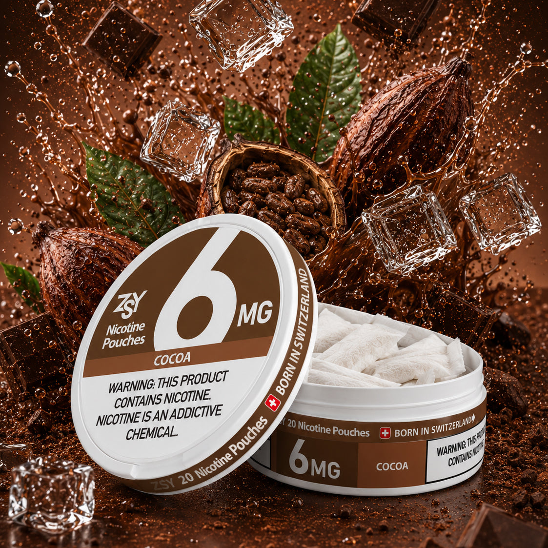 Cocoa Nicotine Pouches