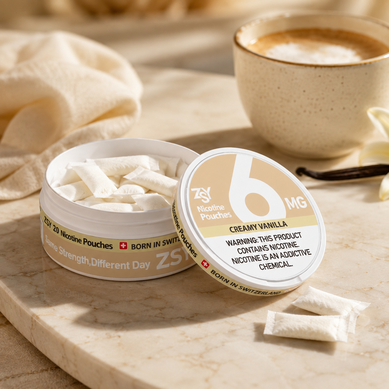 Creamy Vanilla Nicotine Pouches