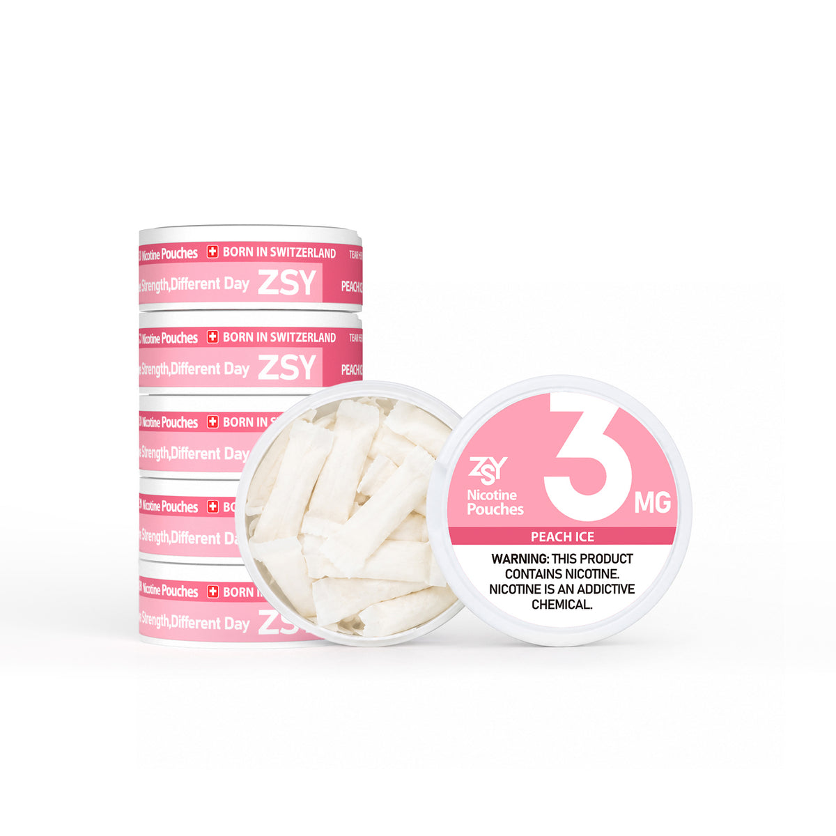 Peach Ice Nicotine Pouches